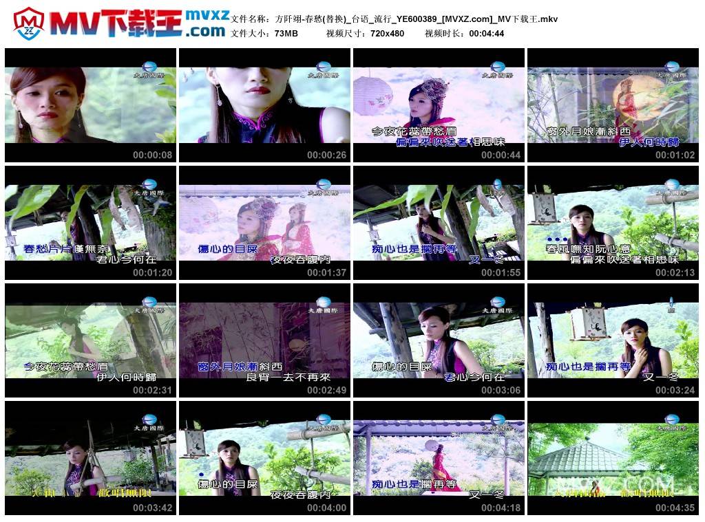 方阡翊-春愁(替换)_台语_流行_YE600389
